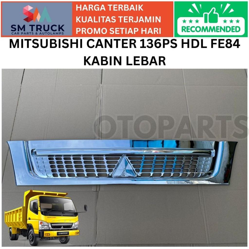 GRILLE GRILL RAM RAMBANG TENGAH COLT DIESEL CANTER 136PS FE81 FE 84 HDL CHROME FULL OEM