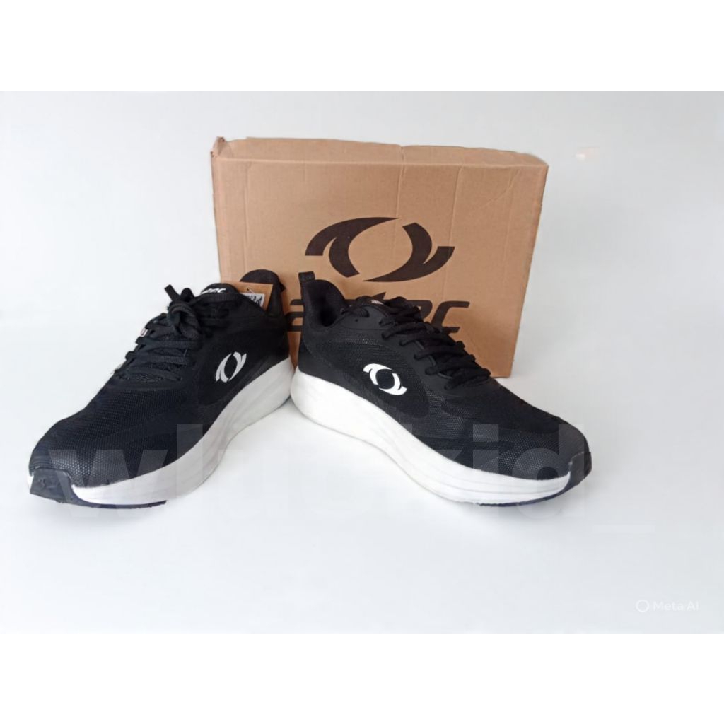 Sepatu Lari Astec Kuyt Running Black Original // Sepatu Lari Pria Wanita Original