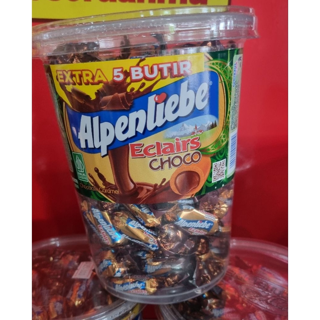 

alpenliebe eclair choco toples isi 100pcs