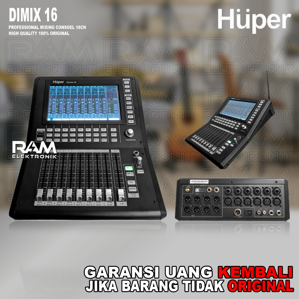 Digital Mixer 16 Channel HUPER DIMIX 16 | DIMIX16 Original