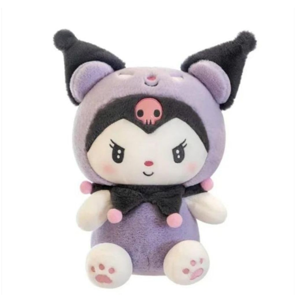 Boneka Kuromi Plush Doll - Boneka Kuromi Series