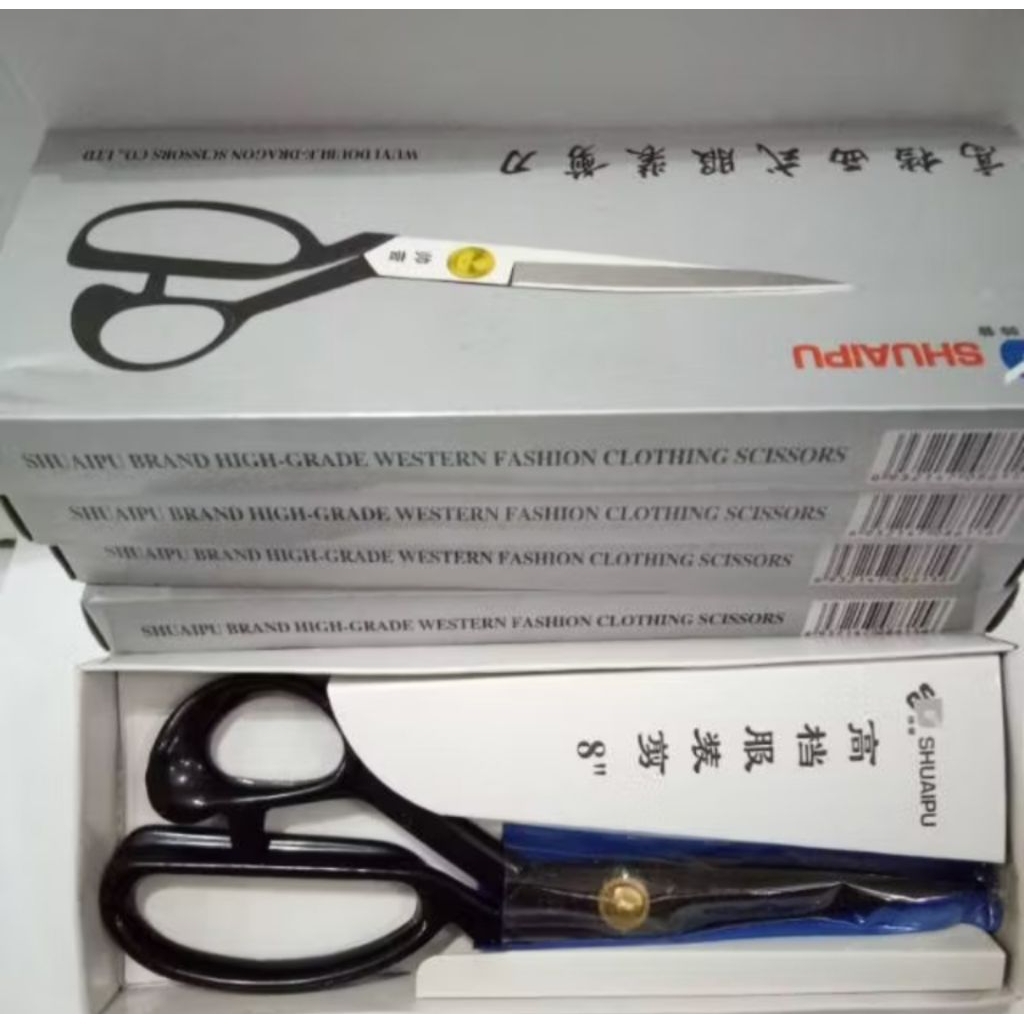 

Gunting Shuaipu no. 8,9,10 / gunting kain / gunting besi per biji