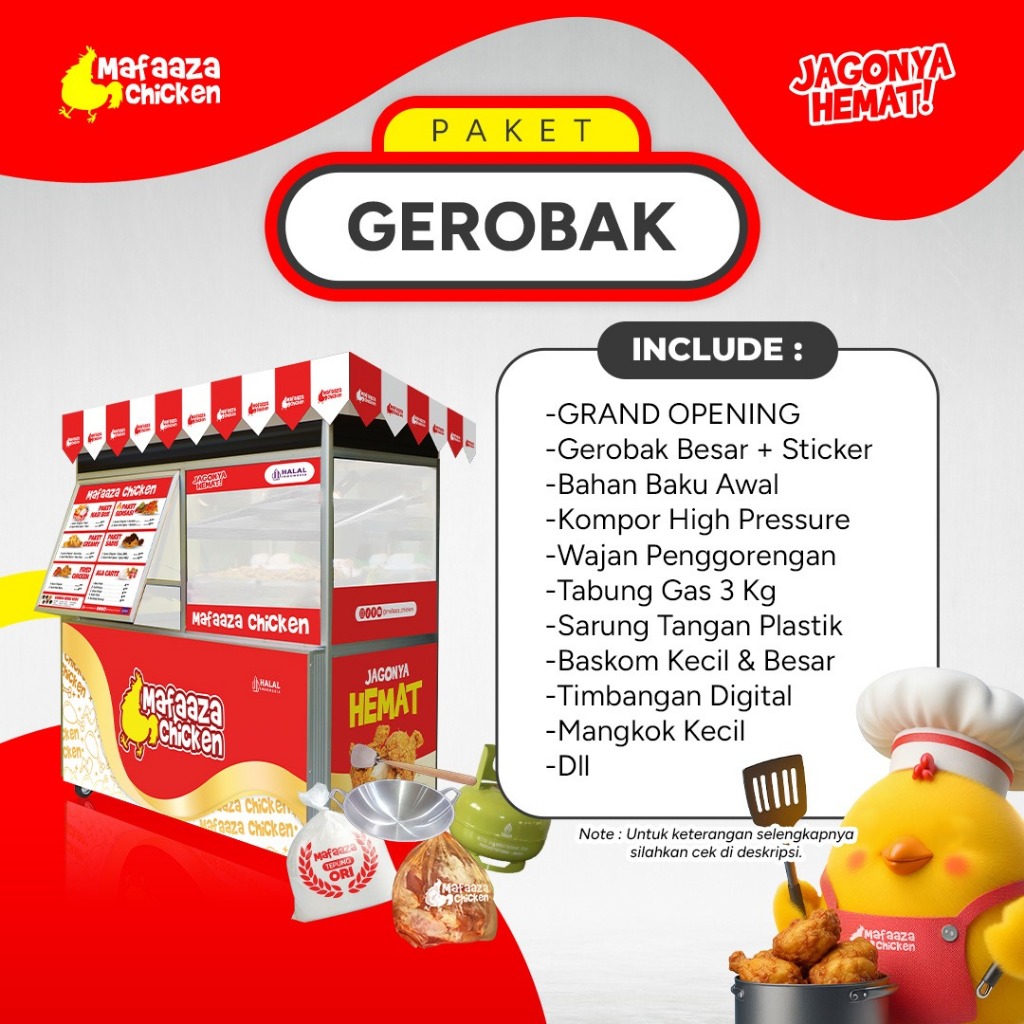 Kemitraan Fried Chicken - Gerobak