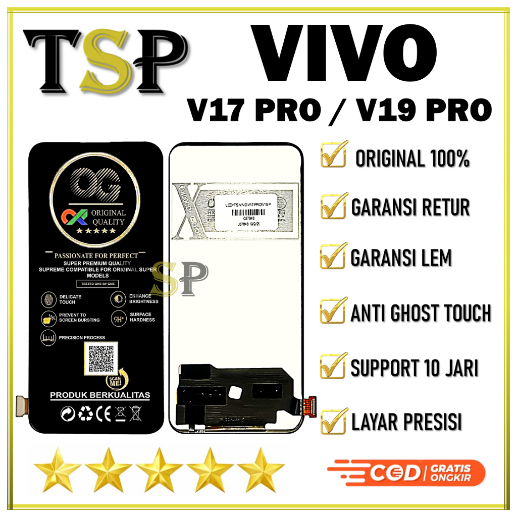 【ORIGINAL 100%】LCD VIVO V17 PRO / V19 PRO LCD ORIGINAL BAWAAN PABRIK