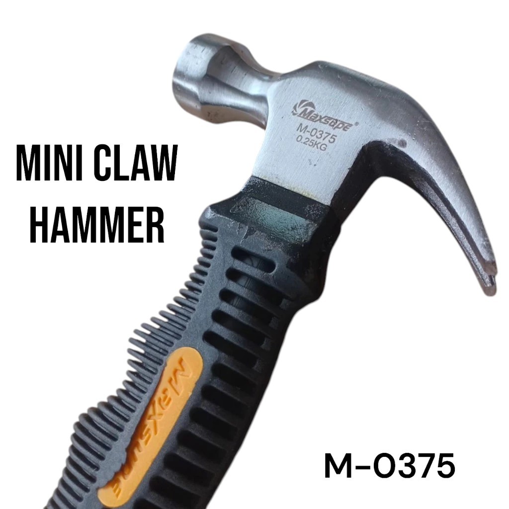 Maxsupe Mini Claw Hammer 8 Oz Carbon Steel