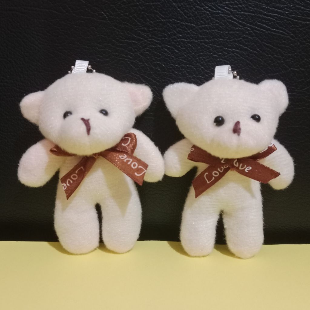 Gantungan Tas Boneka Beruang Kecil Berdiri