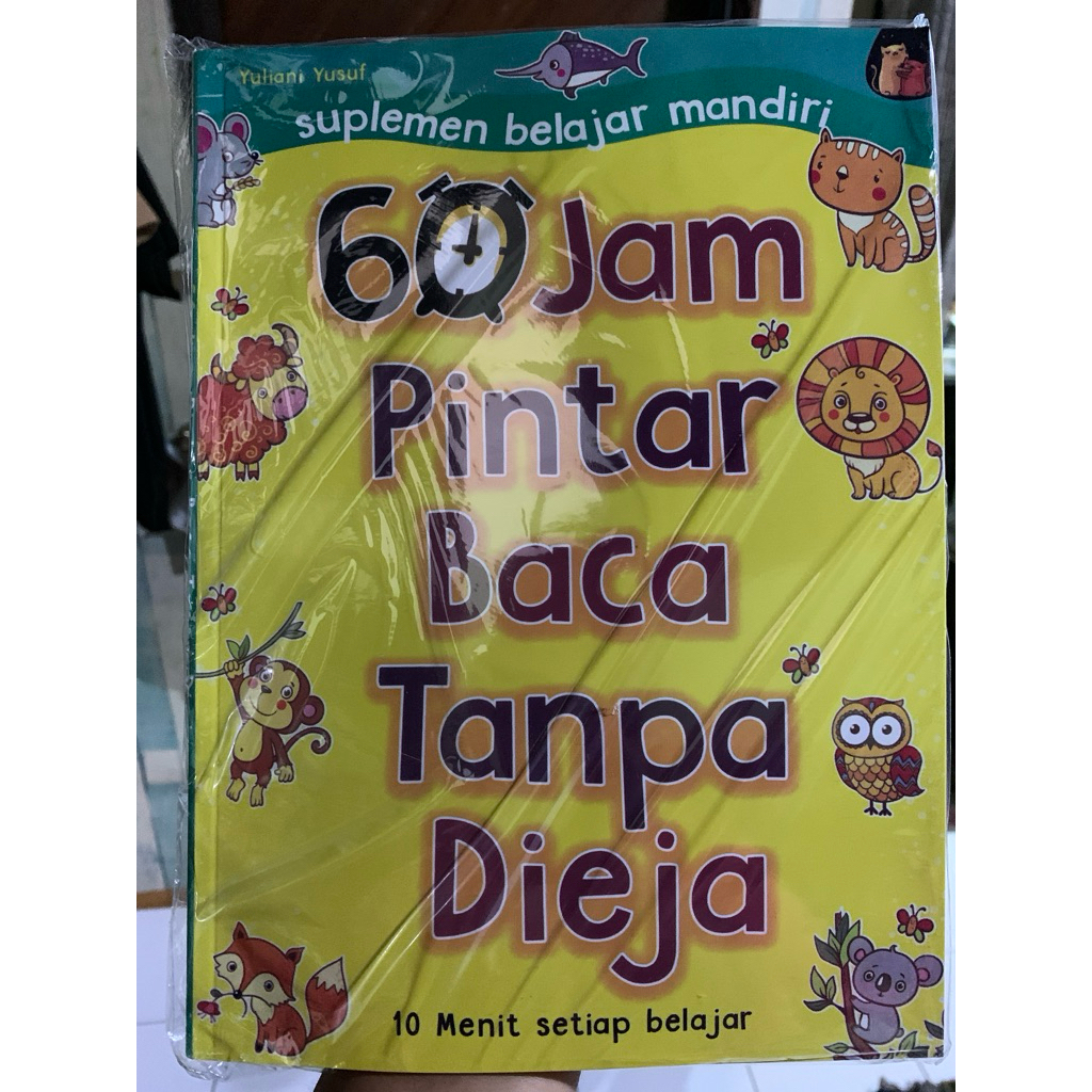 buku 60 jam pintar baca tanpa dieja