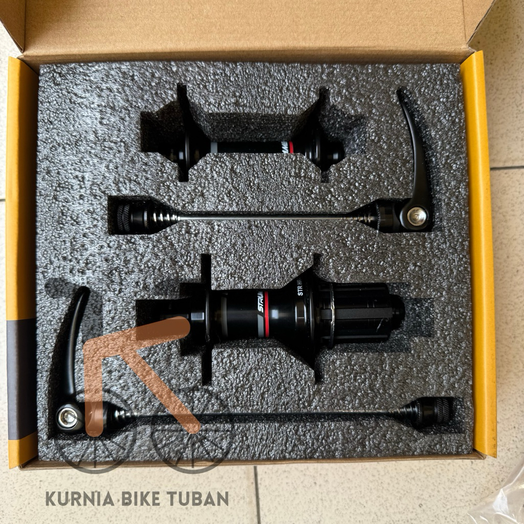 Hub Freehub Roadbike STRUMMER HR 20 QR RIM Brake HFH Sepeda Balap Strattos