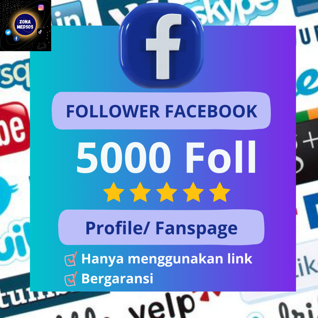 paket follower fp/ profile fb permanen