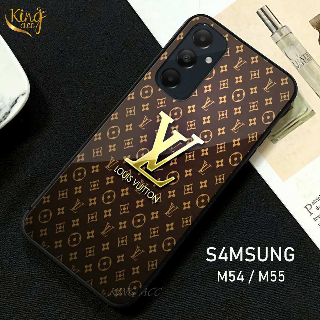 Casing Hp Samsung M54/M55 Softcase Glass Glossy Samsung M54/M55 Case Hp Samsung M54/M55 - K32