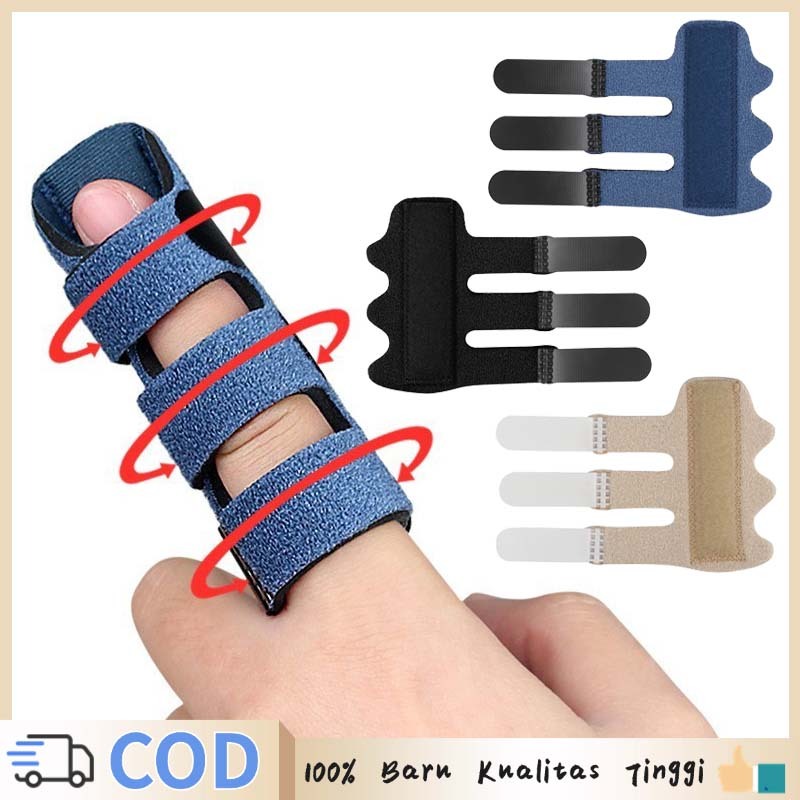 Finger Splint Pelurus Jari Tangan Alat Terapi Tangan Dan Jari Deker Jari Tangan
