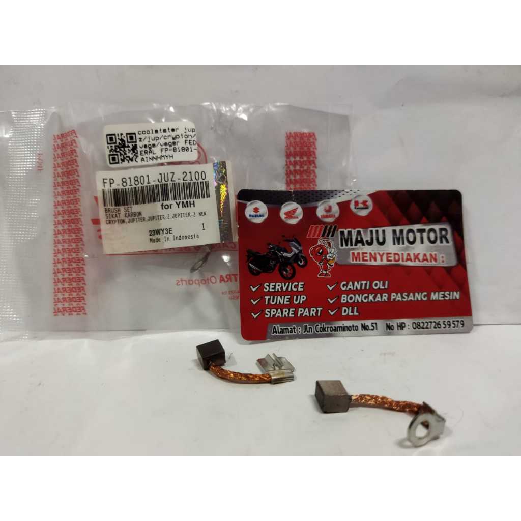 BRUSH SET COOL ARANG STATER JUPITER MX Z VIXION VEGA R MIO J M3 FEDERAL FP-81801-JUZ-2100