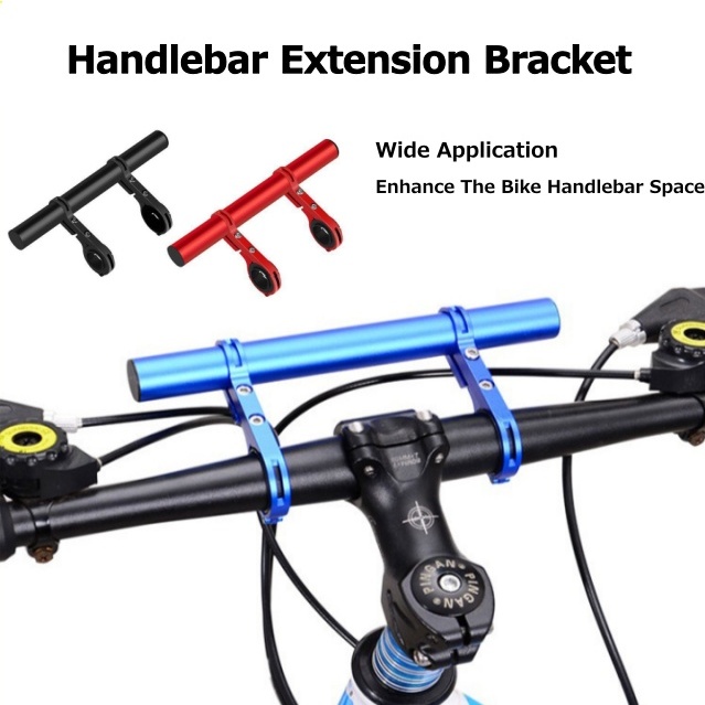 Motor Stang Breket Tambahan Extension Bracket Sepeda