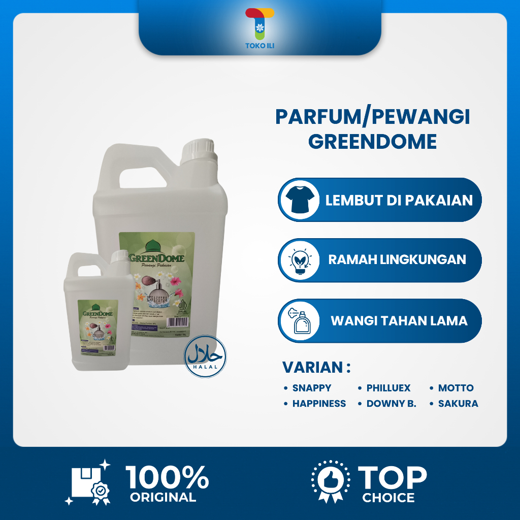 Greendome Parfum Pewangi Laundry 5 Liter