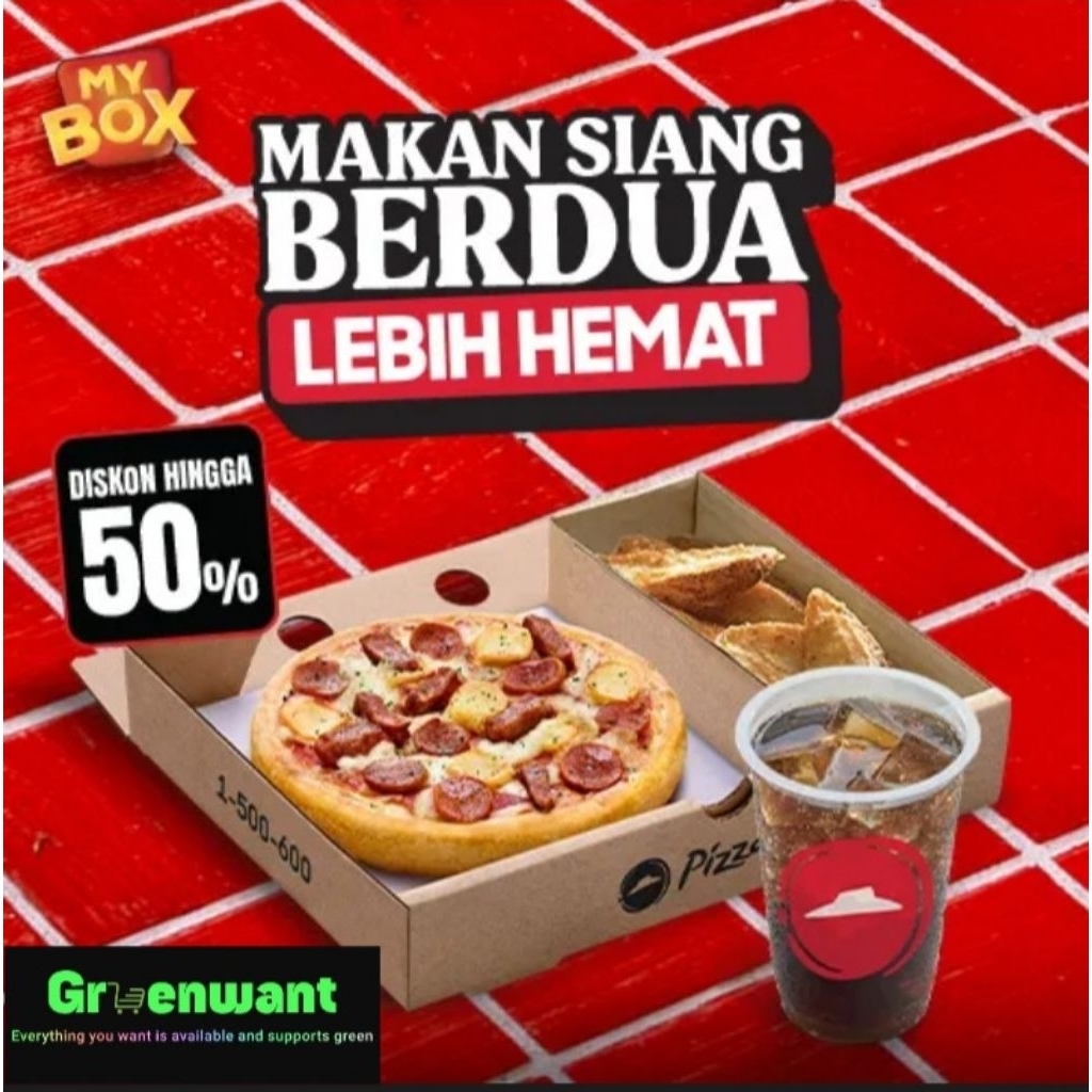 

Paket My Box Pizza Hut