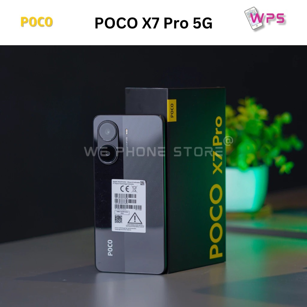 POCO X7 PRO 5G 12/512GB SECOND/BEKAS ORIGINAL FULLSET GARANSI XIAOMI