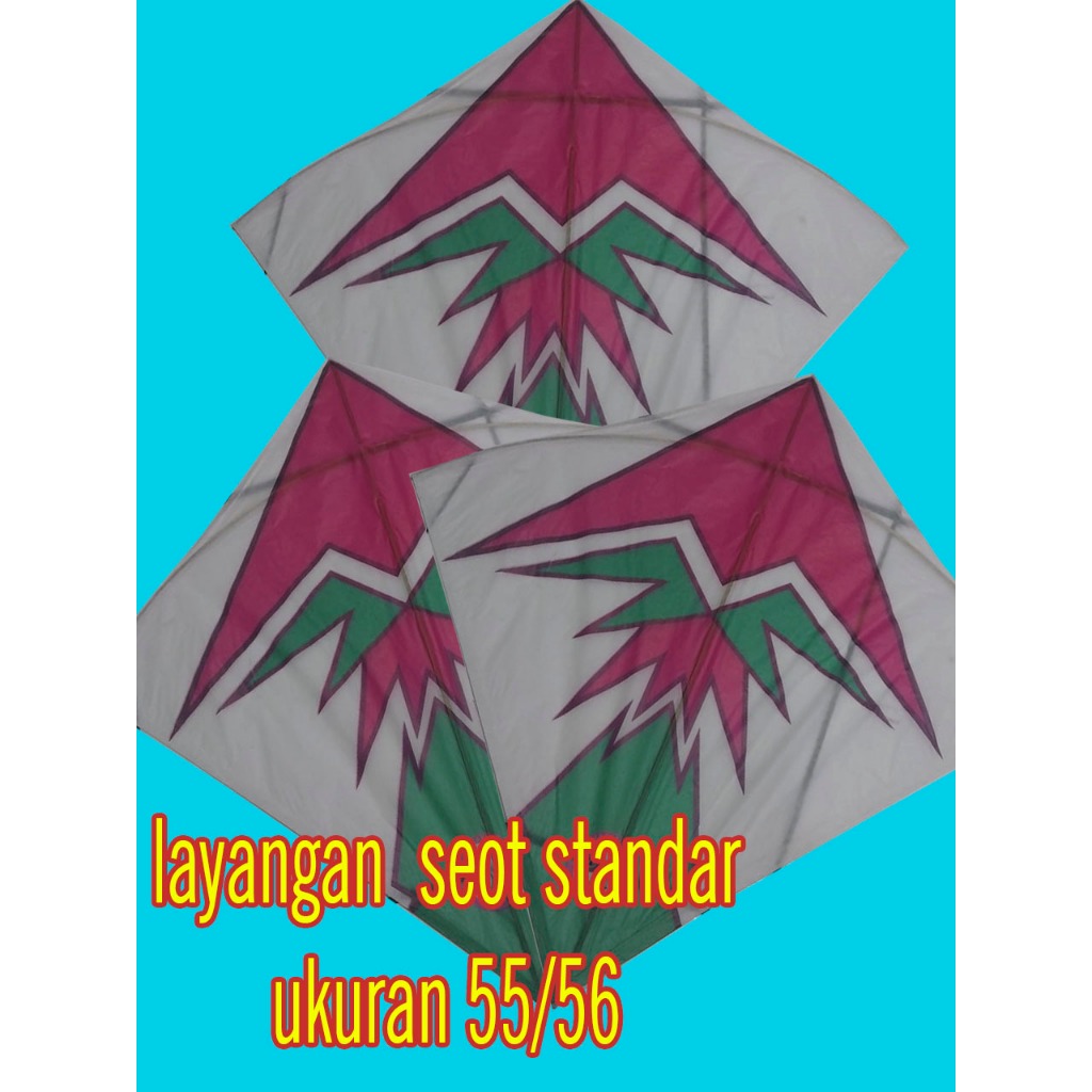 layangan seot ukuran 54/46 super arku rapih