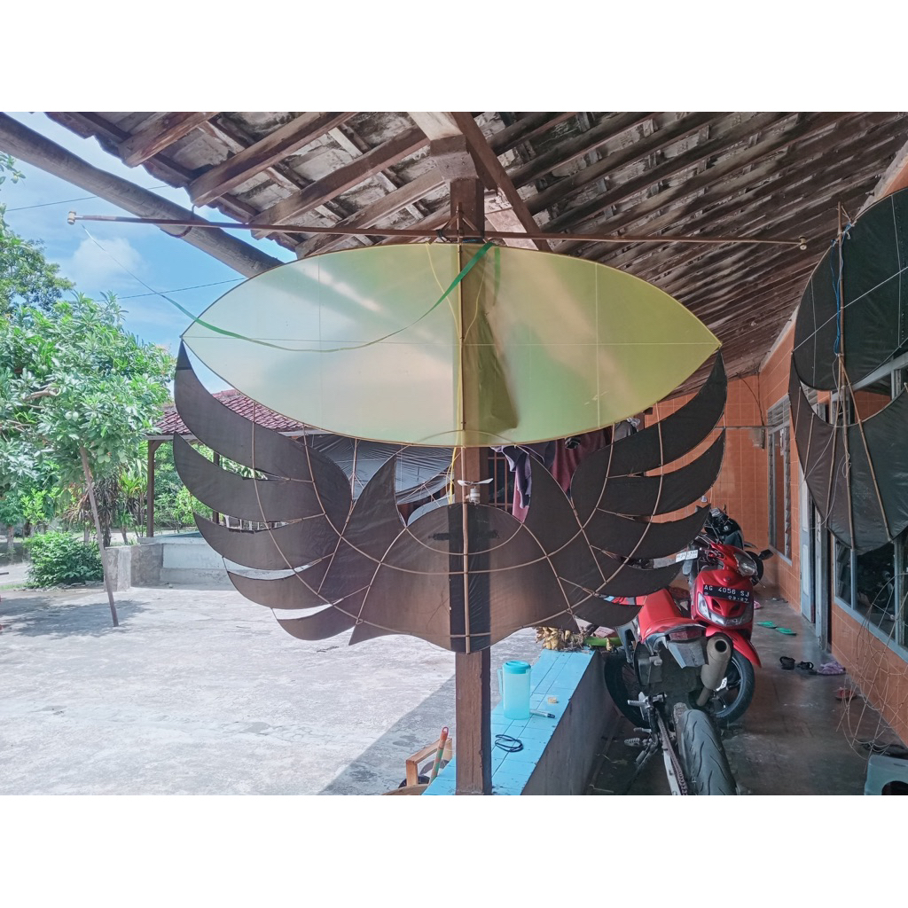 LAYANGAN RAM RAMAN SUDAH JADI UKURAN 1.5 meter fullset sendaren