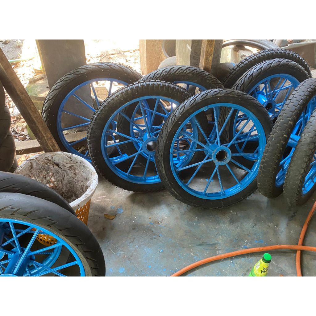 RODA GEROBAK RING 17 FULLSET ORI