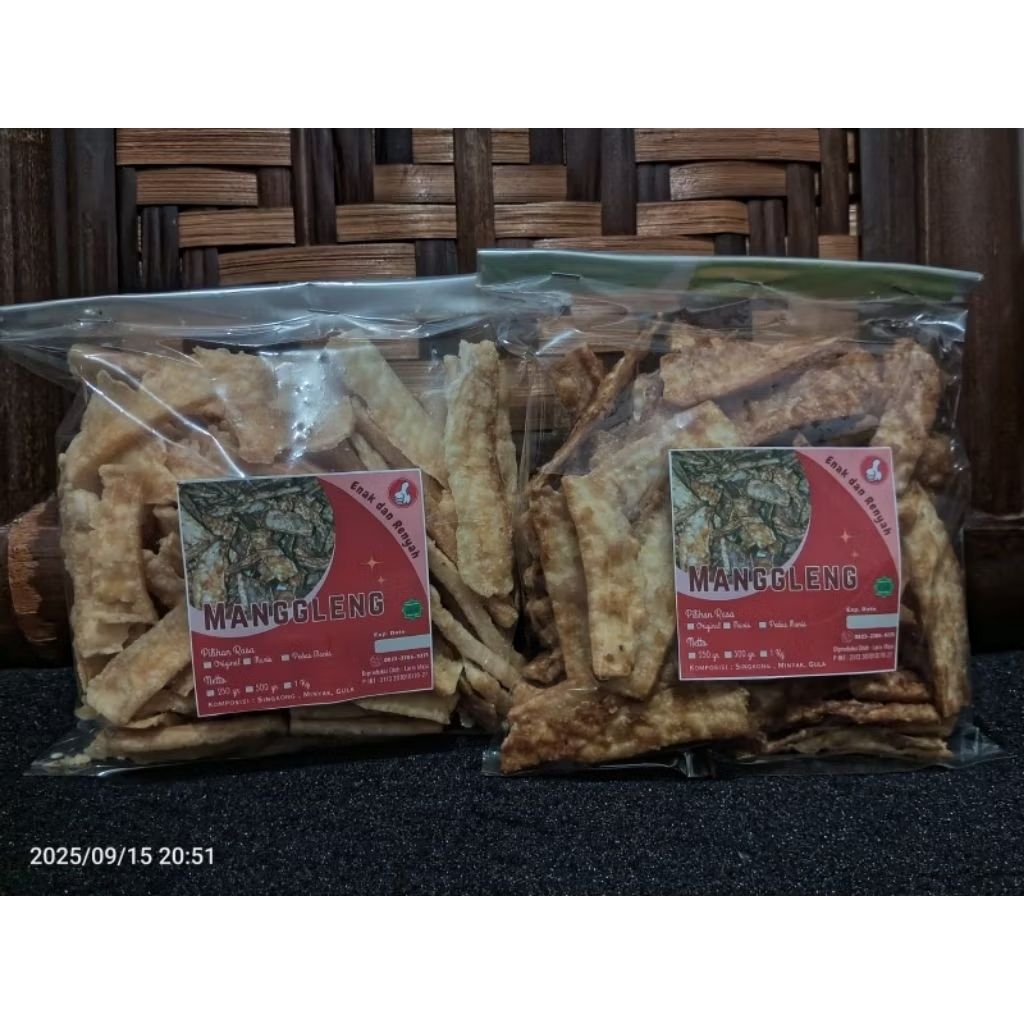 

KERIPIK SINGKONG MANGLENG IRIS PANJANG