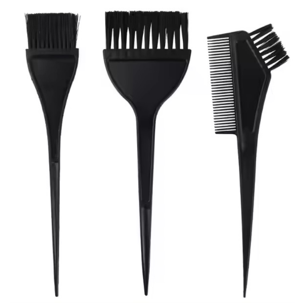 Kuas Semir Cat Rambut Salon Barber - Sisir Semir Lebar Profesional Comb Brush