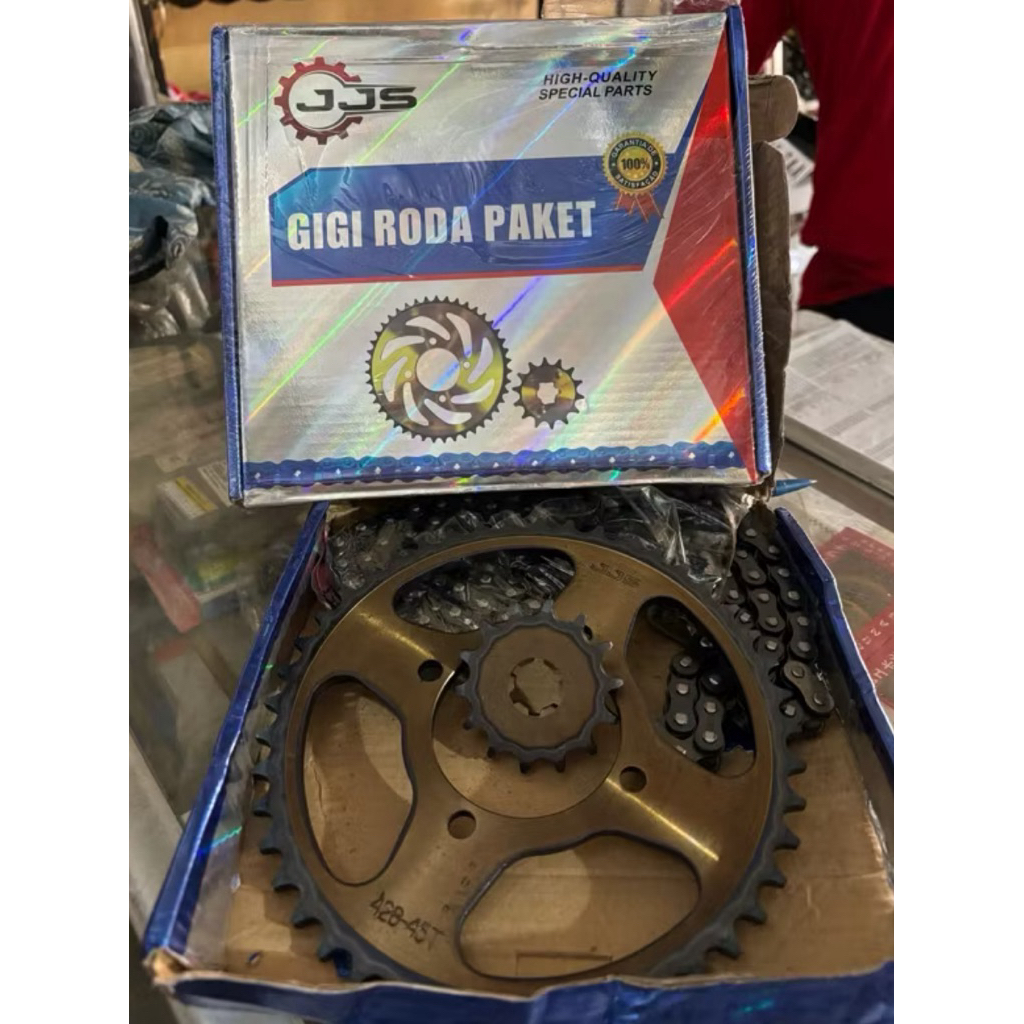 Gir Paket Supra FiT New 40T " Gir Paket Kph 40T " Gir Paket Revo F1 40T GEAR PAKET DRIVE CHAIN KIT F