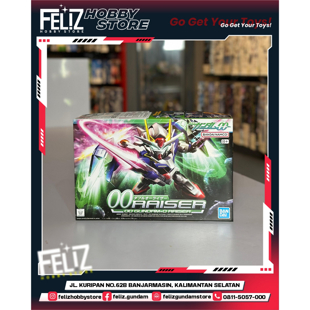 ( BANDAI ) SDBB 00 RAISER OO GUNDAM + O RAISER