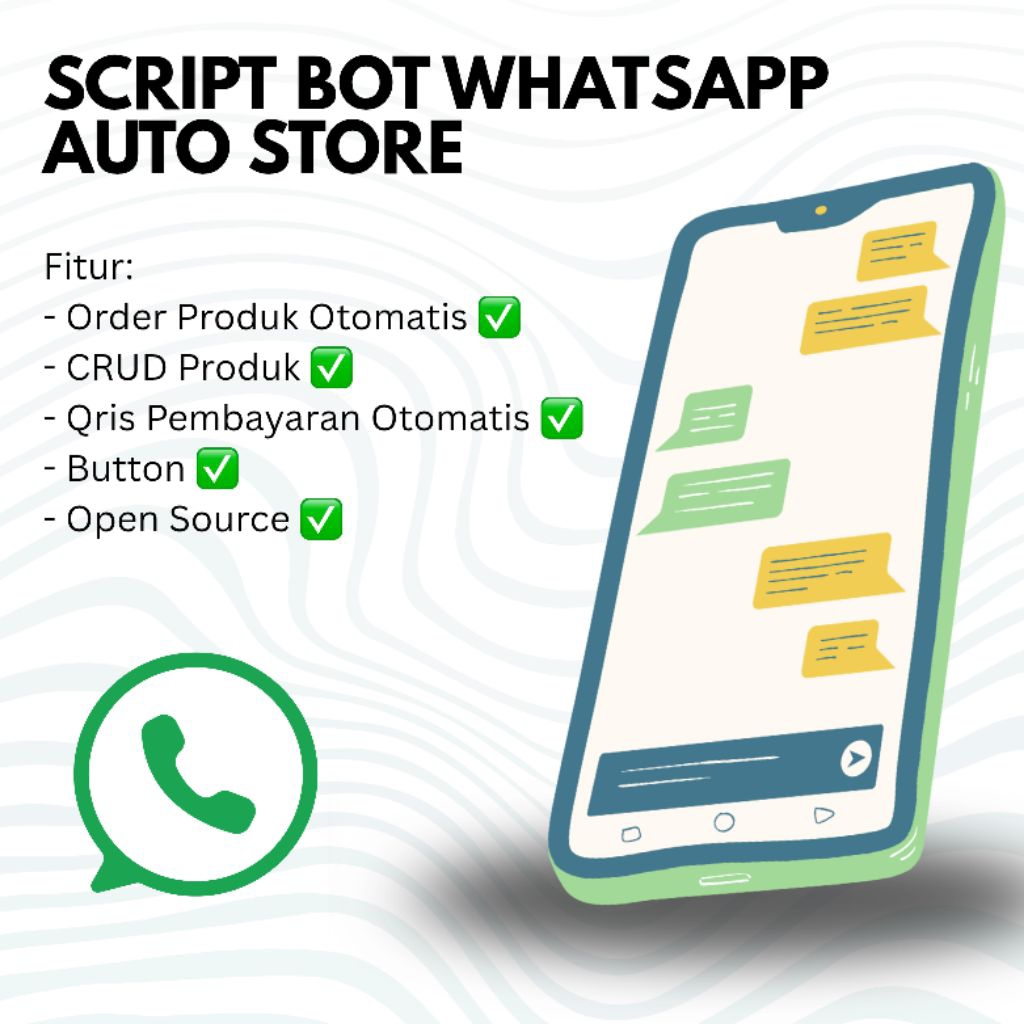 SCRIPT BOT WHATSAPP AUTO STORE BUTTON