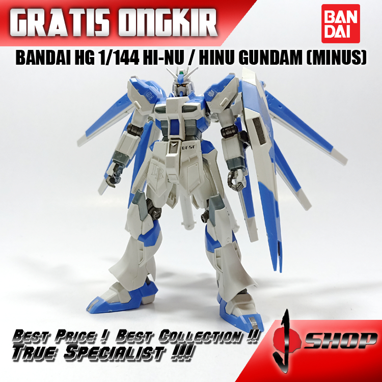 BANDAI HG 1/144 HI-NU  HINU GUNDAM (MINUS) HG3215
