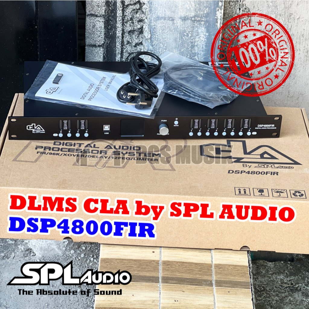 DLMS CLA by SPL AUDIO DSP4800FIR - Management CLA by SPL AUDIO DSP4800FIR - Management DLMS CLA by S