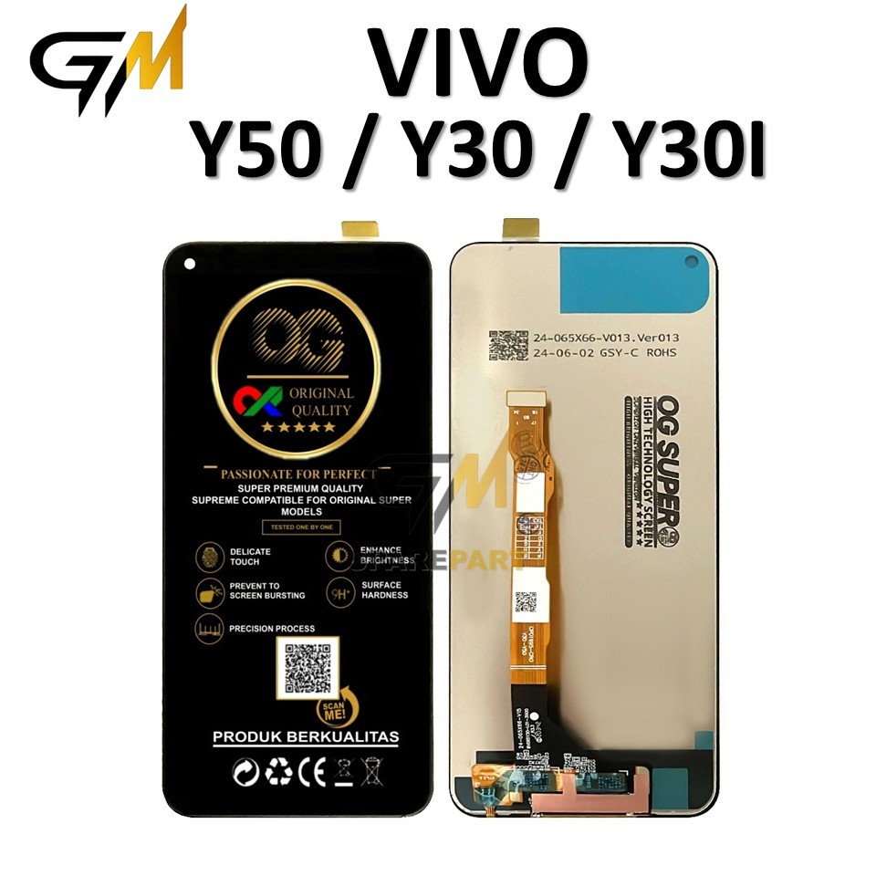 LCD TOUCHSCREEN VIVO Y50 / Y30 / Y30I ORIGINAL 100% FULLSET