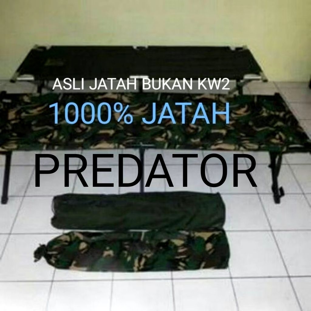 VELBED ALMUNIUM ASLI JATAH TNI