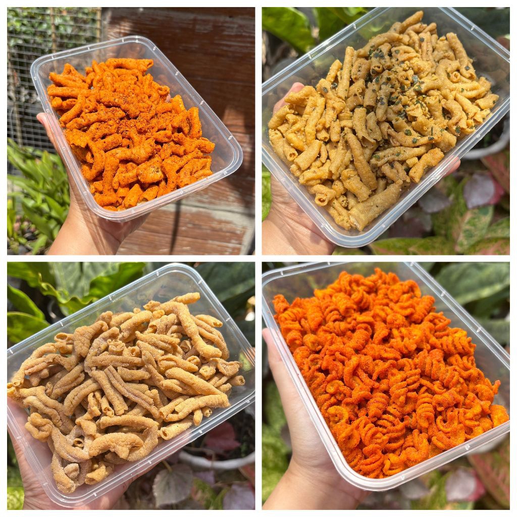 

Keripik Usus Pedas Daun Jeruk || Keripik Usus Kemasan Box || Keripik Usus Rasa