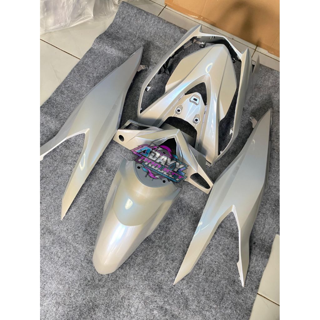 full body deluxe gen 1 silver lembayung biru