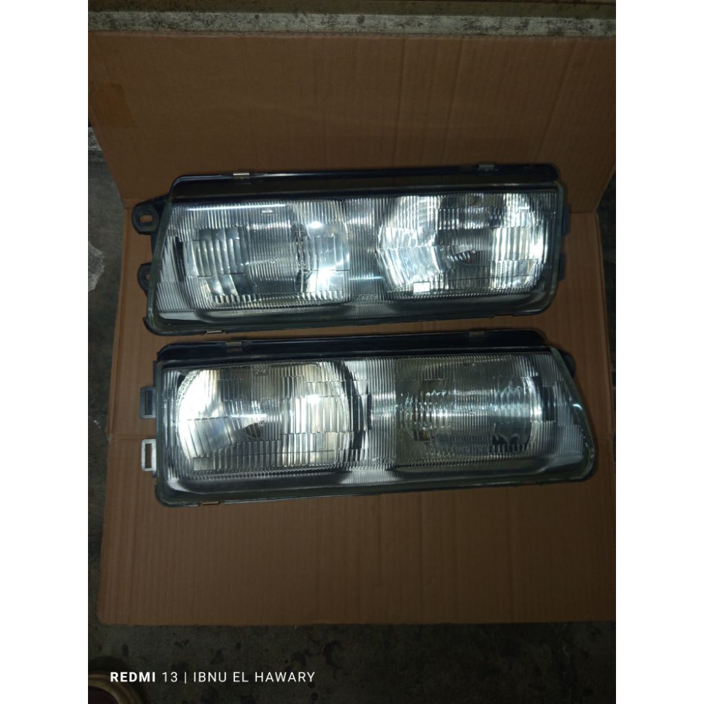 headlamp lampu depan mitsubishi eterna