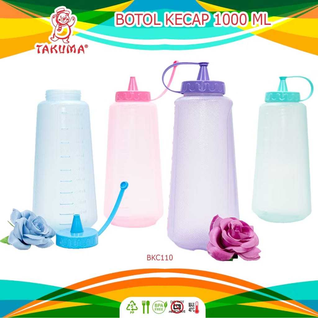 BOTOL KECAP 1 LITER TAKUMA