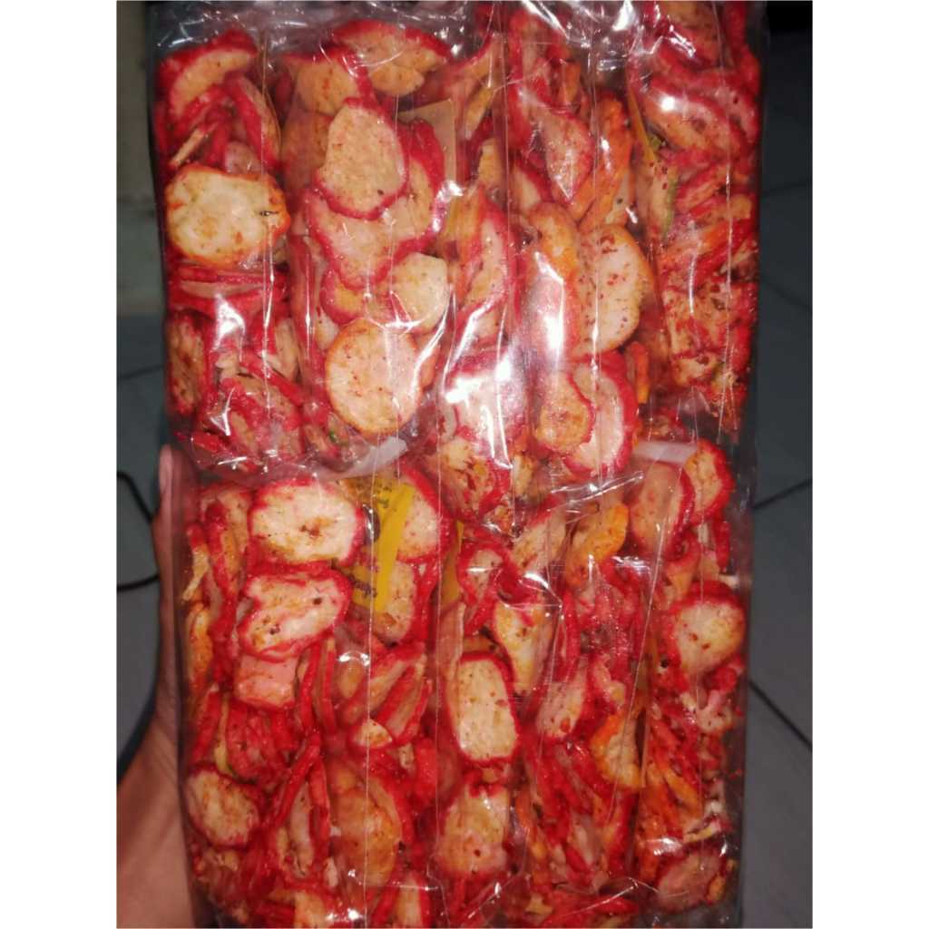 

KERUPUK SEBLAK KERING/ KERUPUK BAWANG PEDAS (ISI 10 PCS)