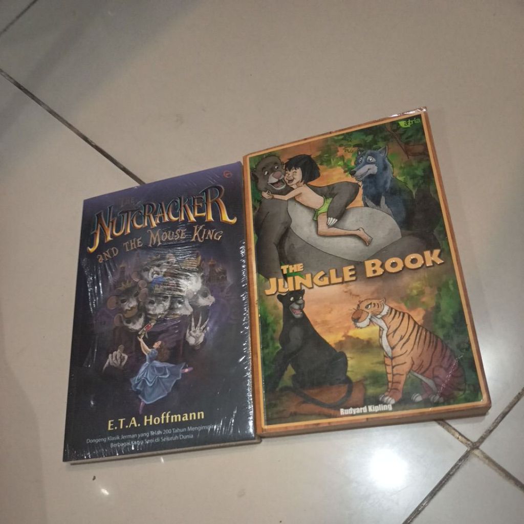 Rudyard Kipling The Jungle Book, the nutcracker and the mouse king bahasa Indonesia