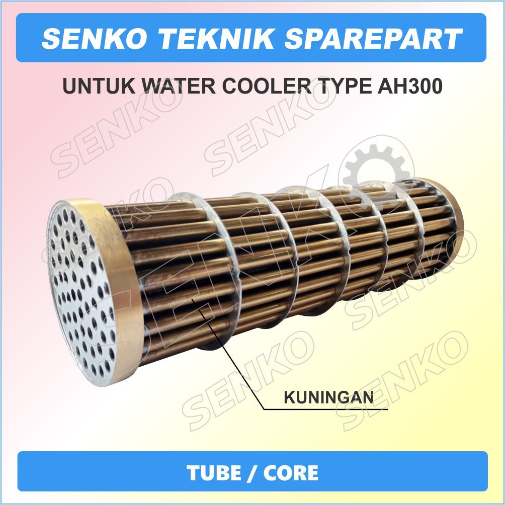 AH300 ISI RADIATOR KAPAL / HEAT EXCHANGER CORE / ISI WATER COOLER / TUBE (KUNINGAN)