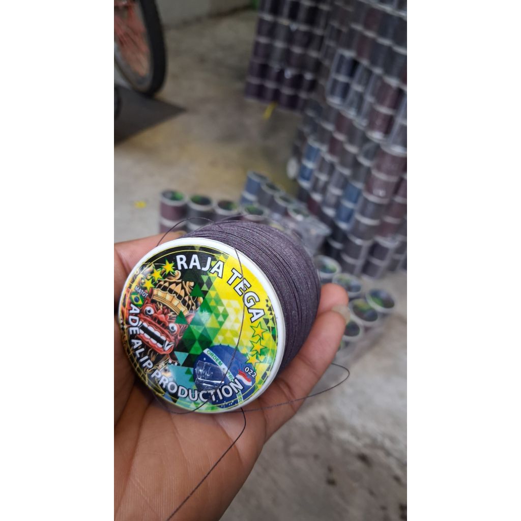 senar gelasan layangan matot bogel RAJA TEGA 022 panjang +-1100yard