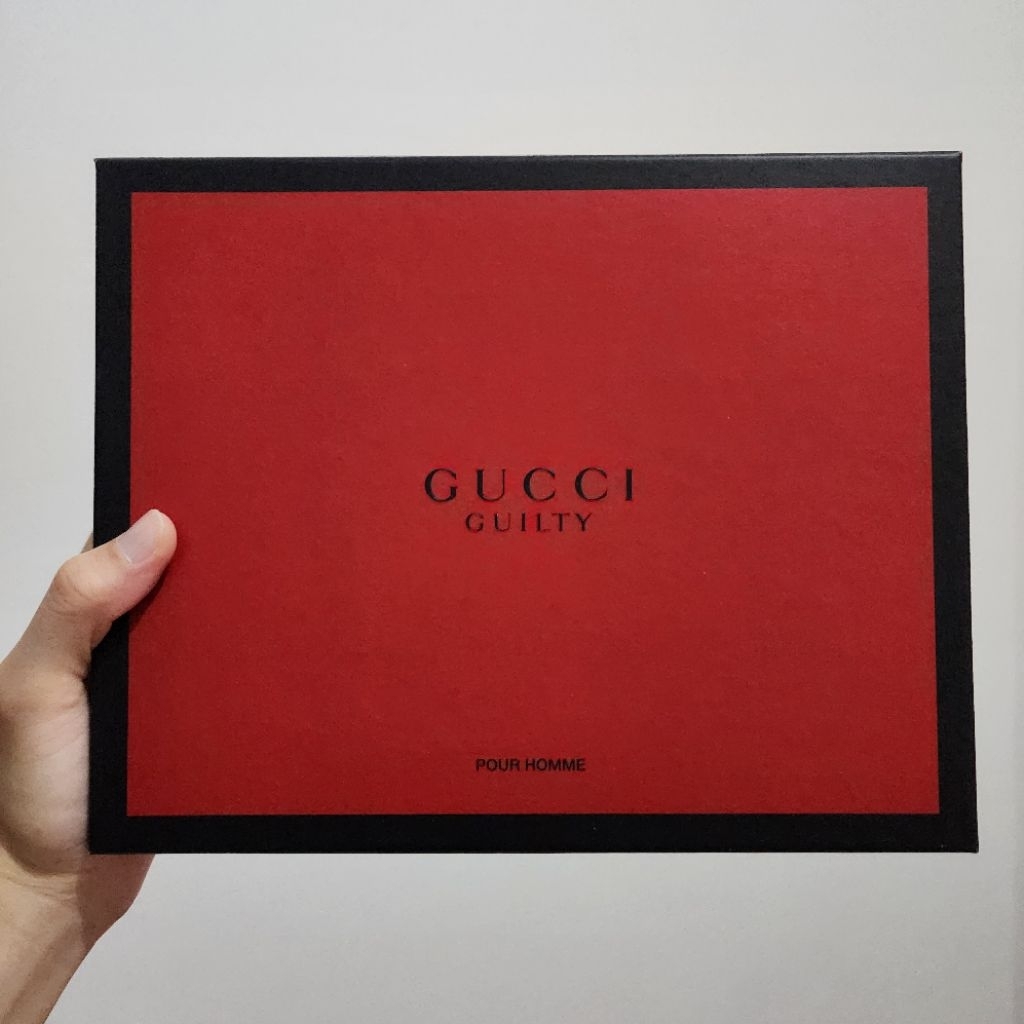 [BOX KOSONG] Box ORIGINAL Parfum Gucci Pour Homme