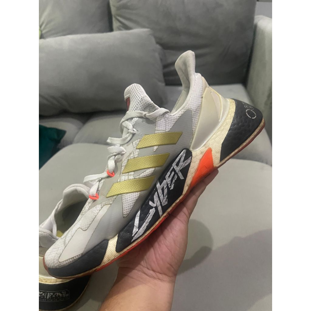 Sepatu Adidas X9000L4 Cyberpunk 2077 Crystal White Size 41,1/3 Sale