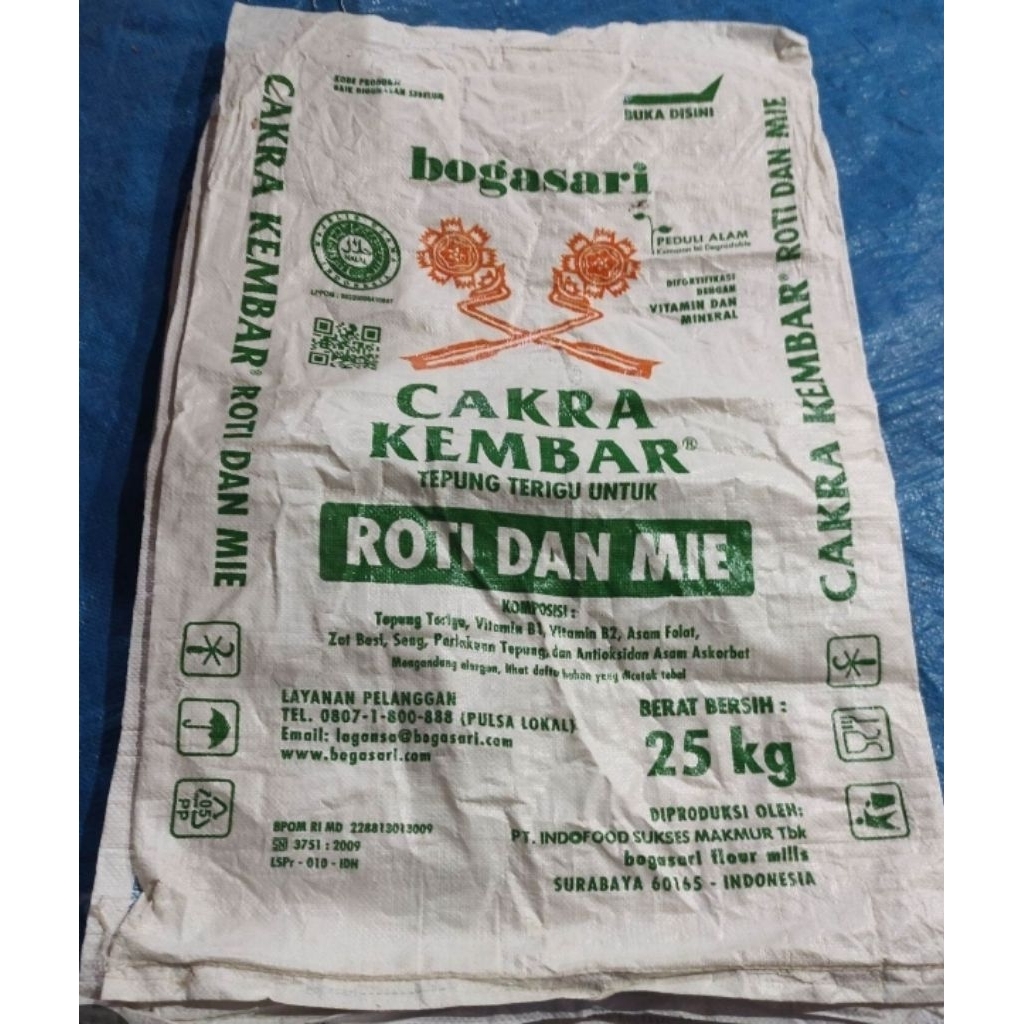 karung terigu bekas isi 10pcs