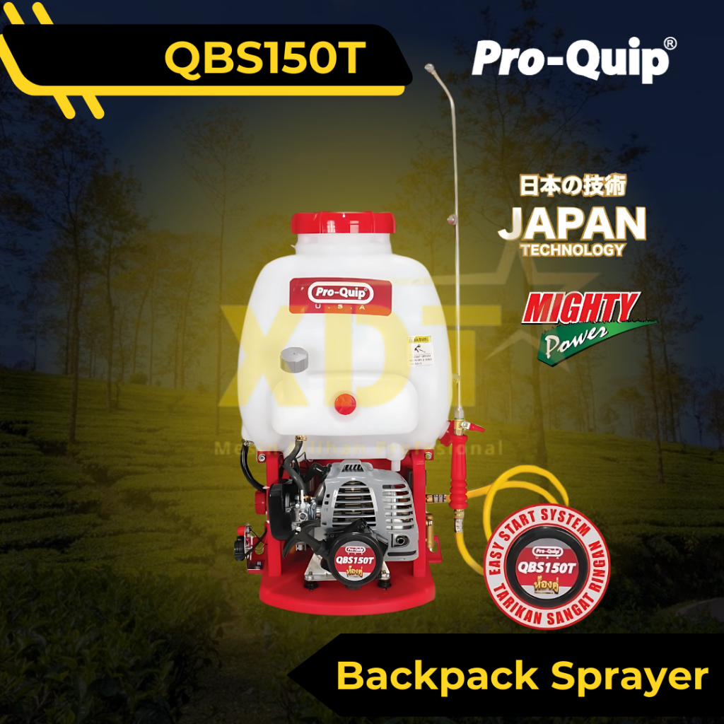 ProQuip QBS150T Mesin Semprot Hama 2 Tak 15 Liter Backpack Sprayer PROQUIP QBS 150T