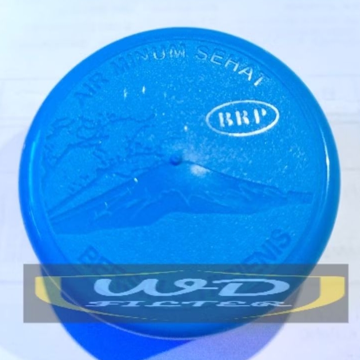 2000PCS TUTUP GALON BIRU RATA DATAR GUNUNG 2000 PCS BIRU RATA DATAR GUNUNG