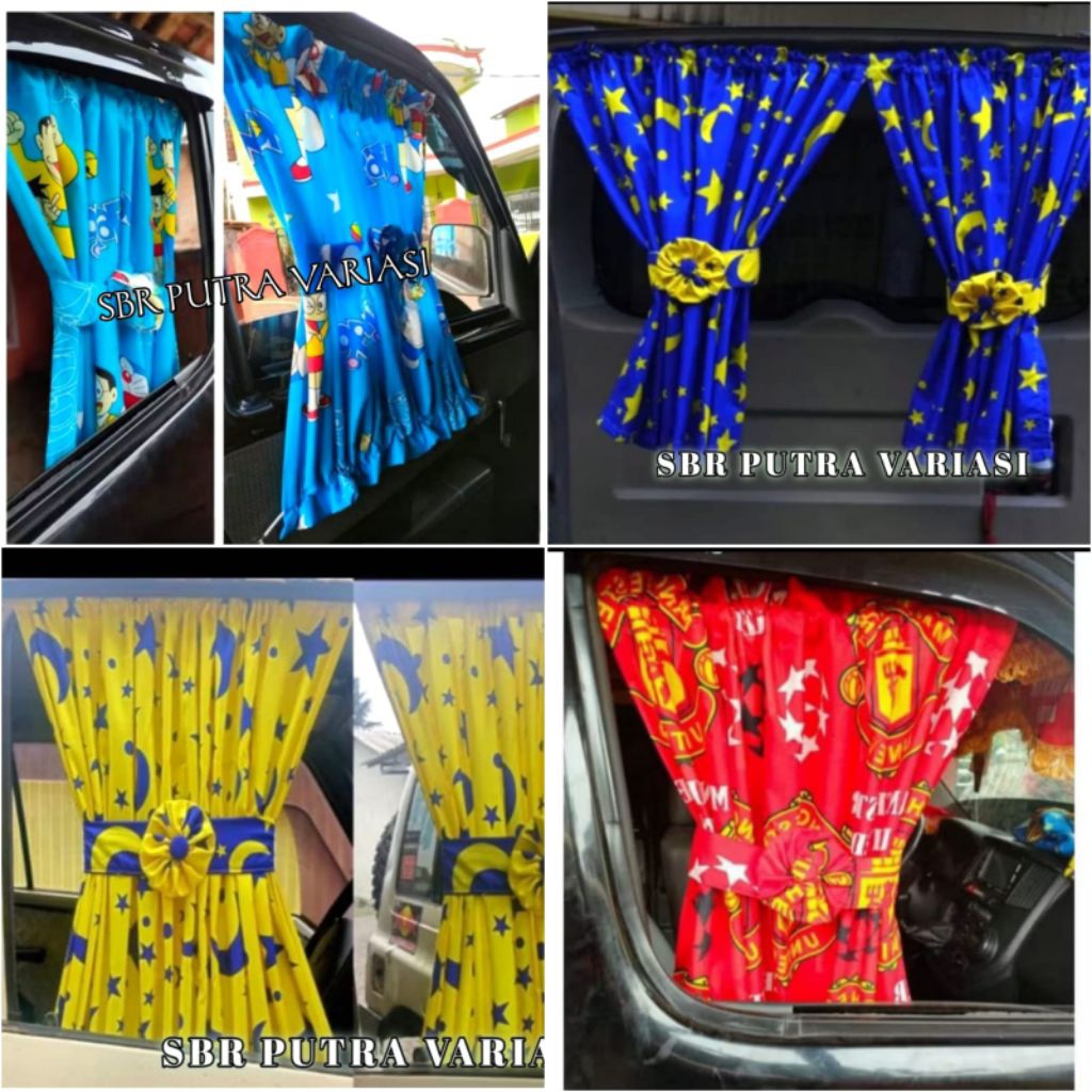 gorden mobil kaca samping / Tirai pintu mobil / Gorden mobil pickup truk Hino Fuso / gorden mobil / 