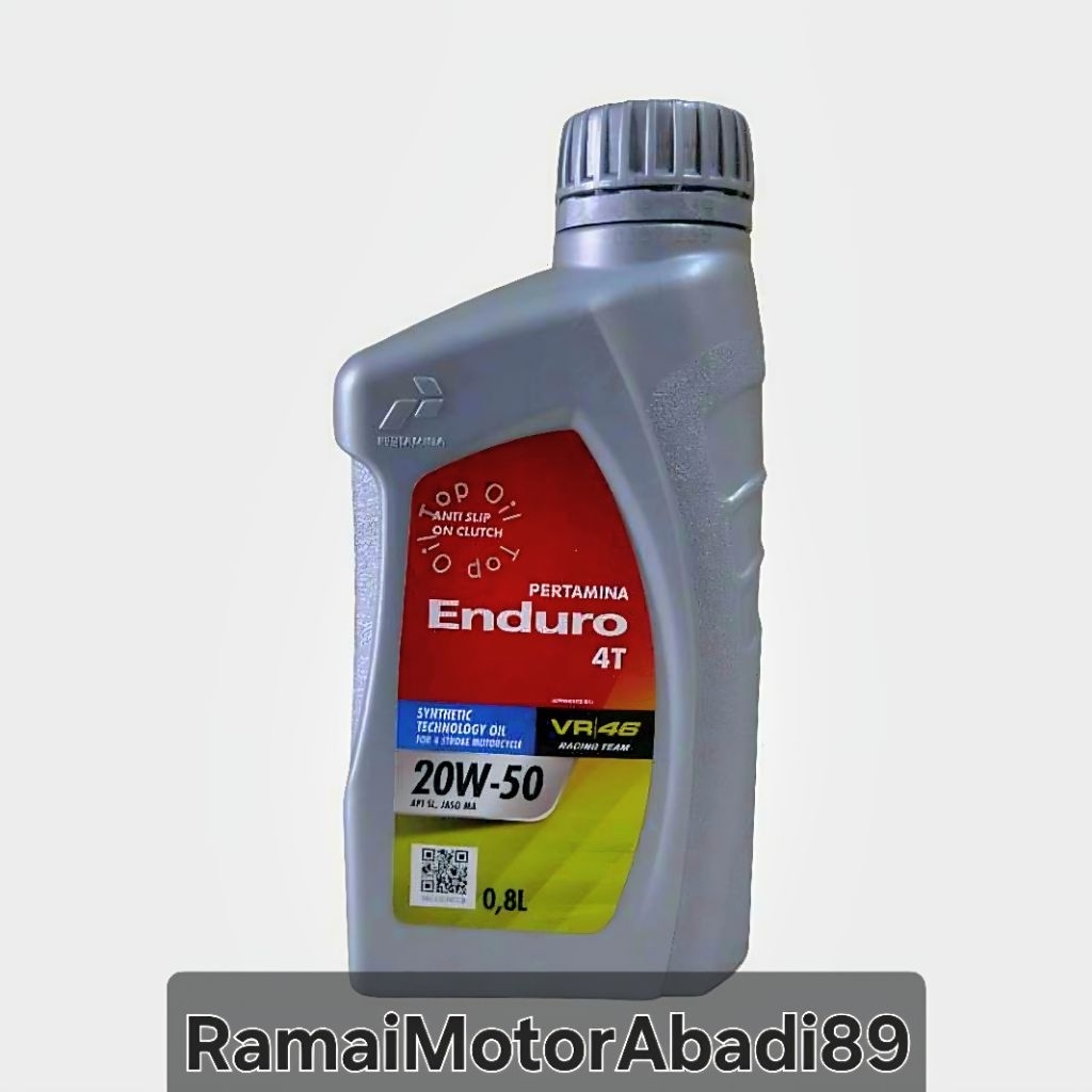 Oli Pertamina Enduro 4T bebek 800ml