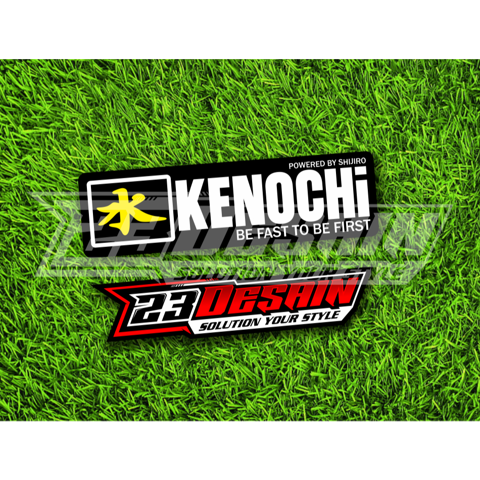 STIKER KENOCHI KNALPOT STICKER KENOCHI SHIJIRO