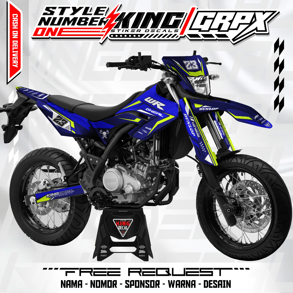 DECAL WR STIKER WR FULL BODY CUSTOME DESAIN 2