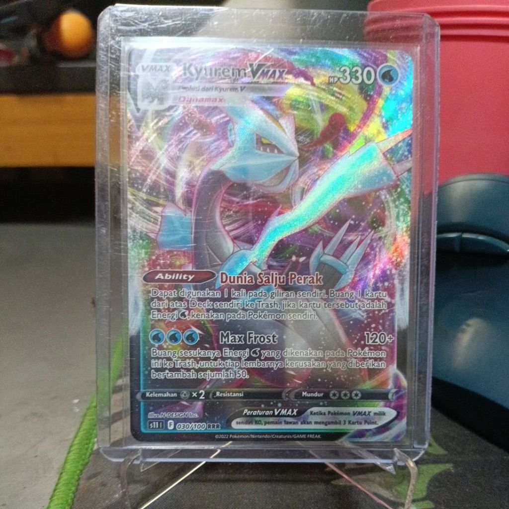 Kyurem VMAX RRR Kartu Pokemon TCG Indonesia